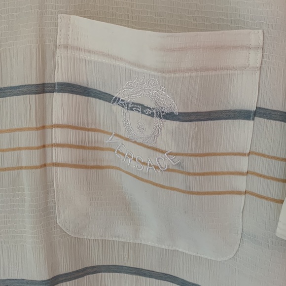 Vintage versace men dress shirt - Picture 2 of 3